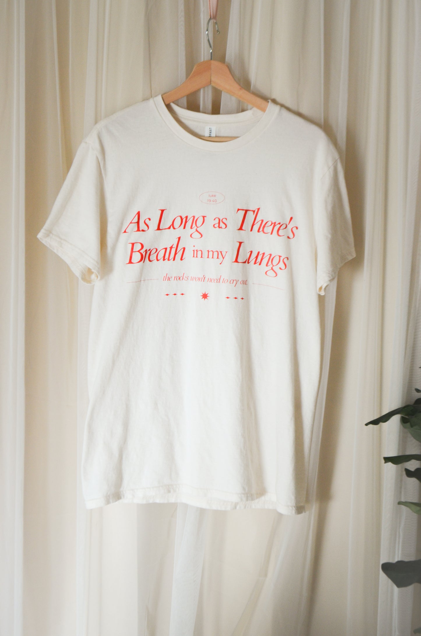 As Long As I Have Breath Worship Tee