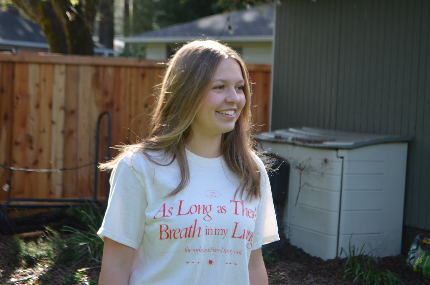 As Long As I Have Breath Worship Tee