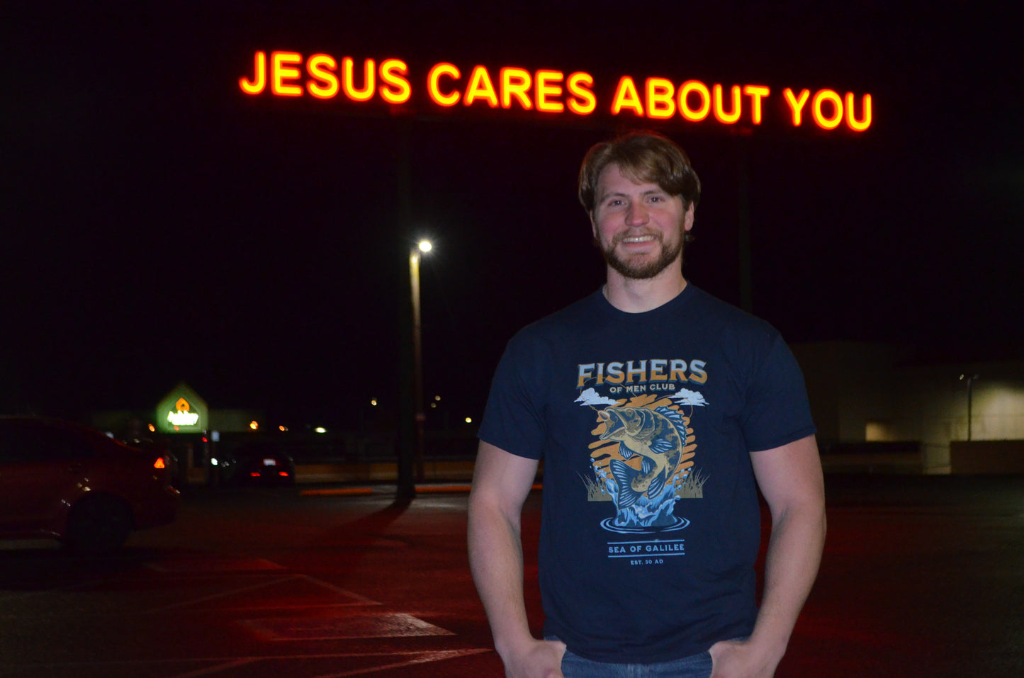 Fishers of Men Navy Tshirt