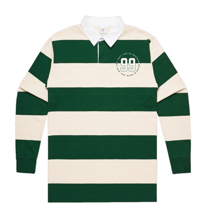 He left the 99 Striped Long-Sleeved Tee