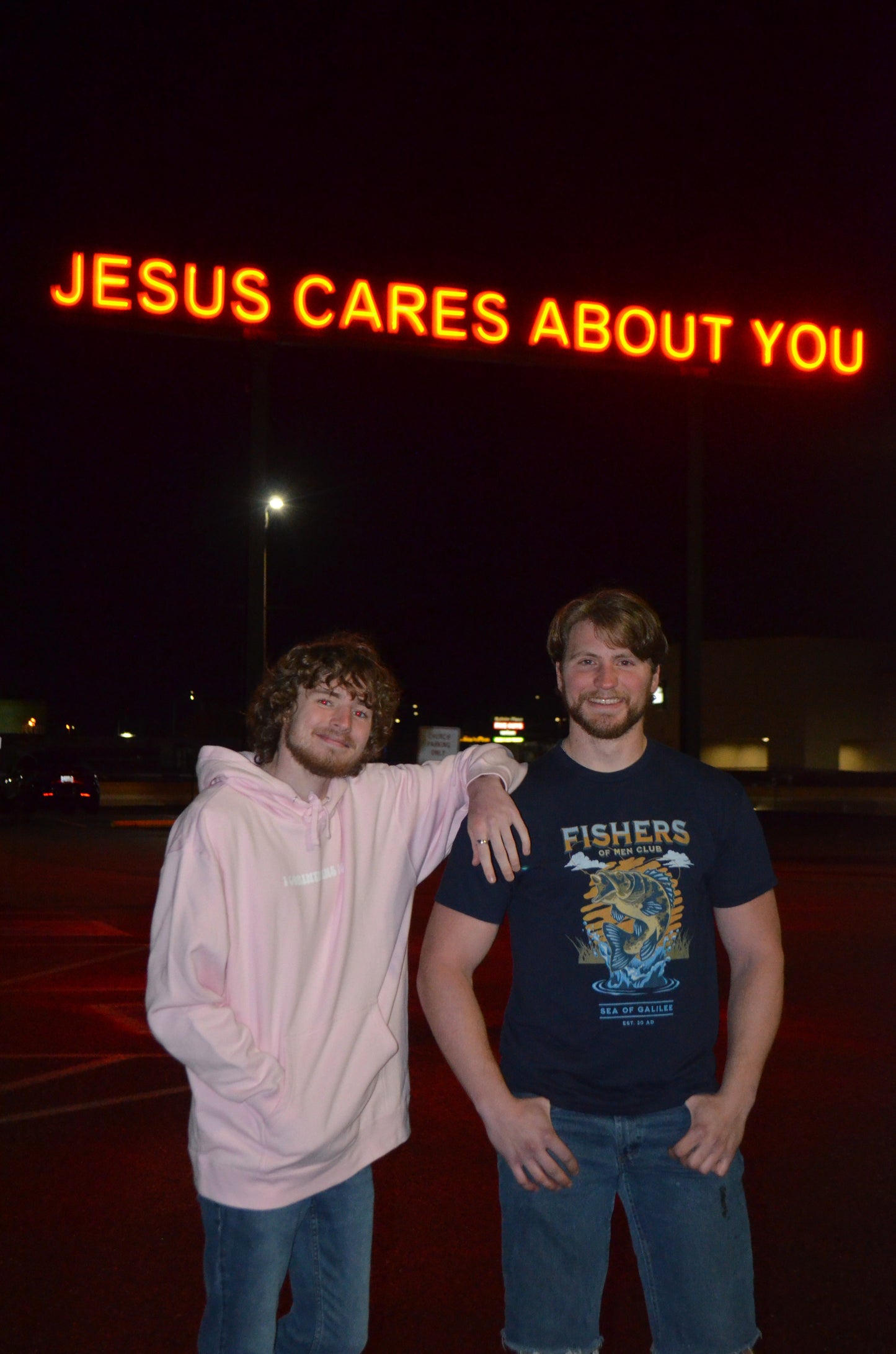 1 Corinthians 16:14 Pink Hoodie